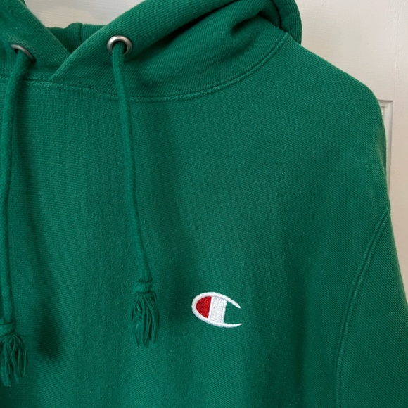 Reverse Weave Champion Sweatshirt Green - Picture 2 of 6